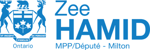 Zee Hamid — MPP for Milton